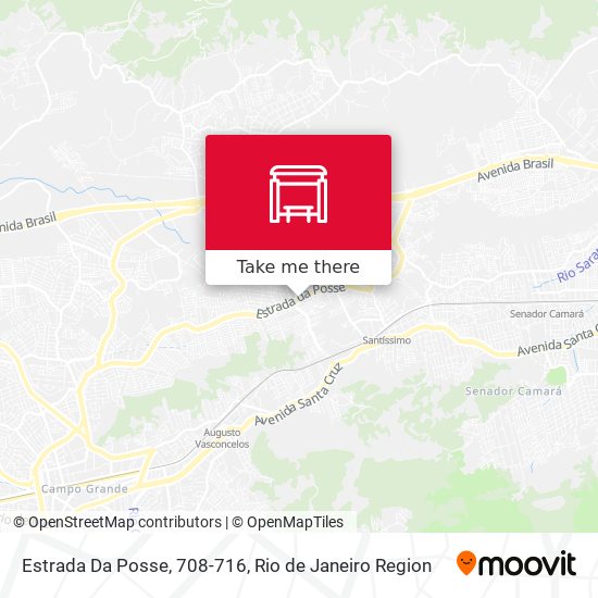 Estrada Da Posse, 708-716 map