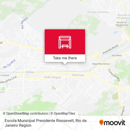Escola Municipal Presidente Roosevelt map