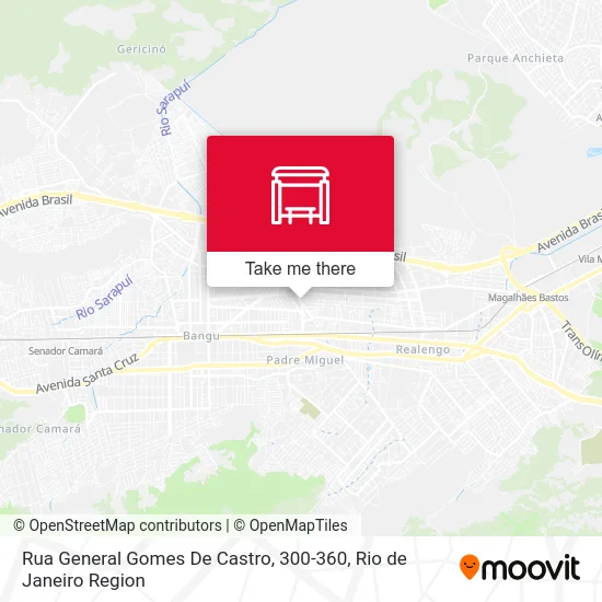 Rua General Gomes De Castro, 300-360 map