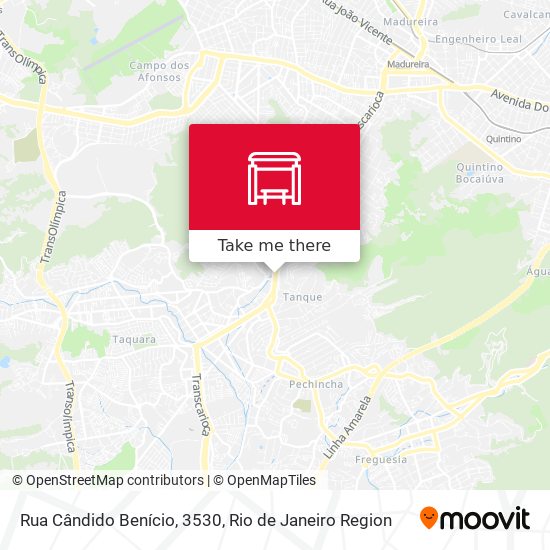 Rua Cândido Benício, 3530 map