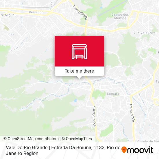 Vale Do Rio Grande | Estrada Da Boiúna, 1133 map