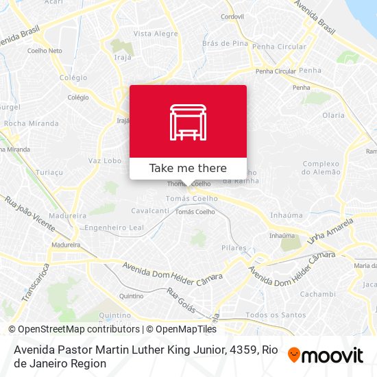 Avenida Pastor Martin Luther King Junior, 4359 map