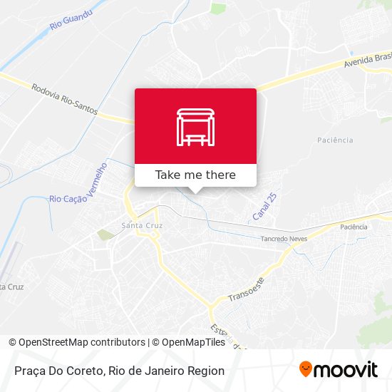 Praça Do Coreto map