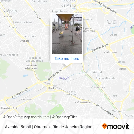 Avenida Brasil | Obramax map