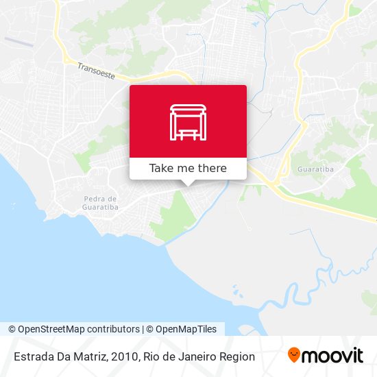 Estrada Da Matriz, 2010 map