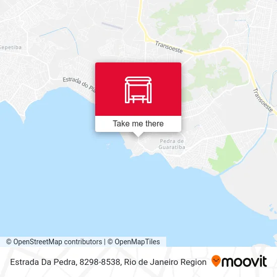 Estrada Da Pedra, 8298-8538 map