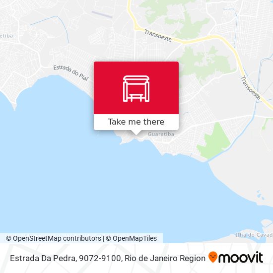 Estrada Da Pedra, 9072-9100 map
