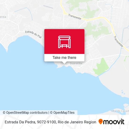 Estrada Da Pedra, 9072-9100 map