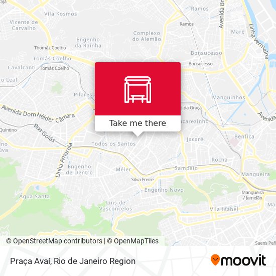 Praça Avaí map