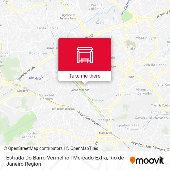 Estrada Do Barro Vermelho | Mercado Extra map