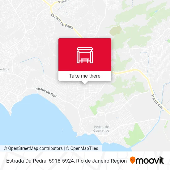 Estrada Da Pedra, 5918-5924 map