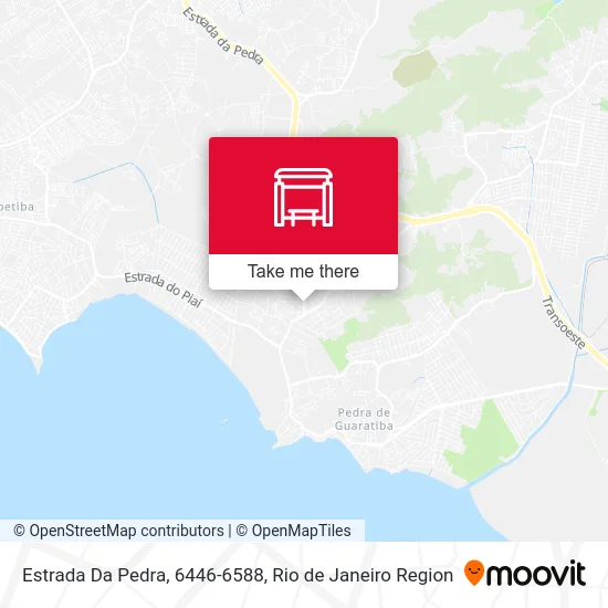 Estrada Da Pedra, 6446-6588 map