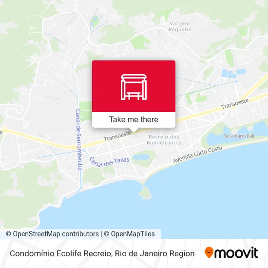 Condomínio Ecolife Recreio map