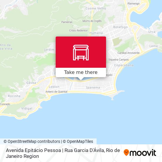 Avenida Epitácio Pessoa | Rua Garcia D'Ávila map
