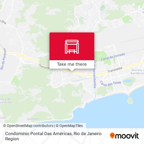 Condomínio Pontal Das Américas map