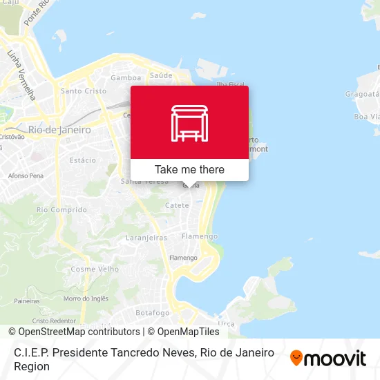 C.I.E.P. Presidente Tancredo Neves map
