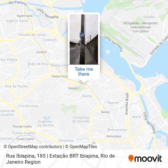 Rua Ibiapina, 185 | Estação BRT Ibiapina map