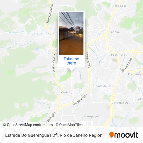 Estrada Do Guerenguê | Dfl map