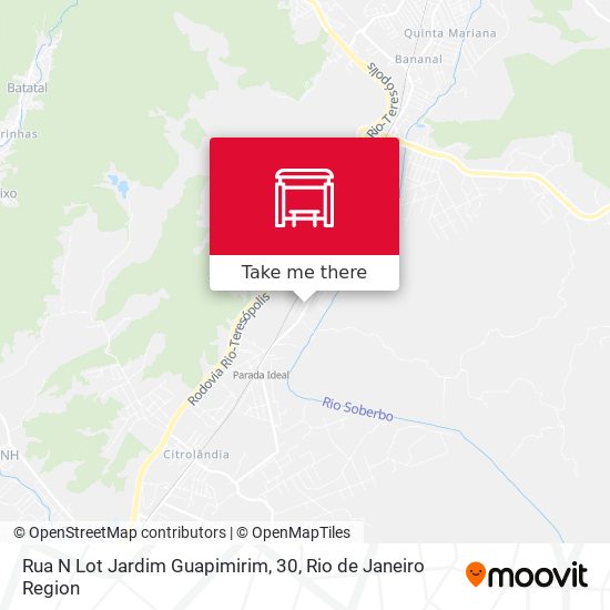 Rua N Lot Jardim Guapimirim, 30 map