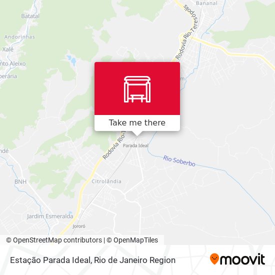 Estação Parada Ideal map