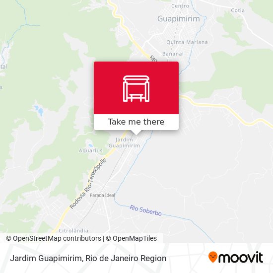 Jardim Guapimirim map