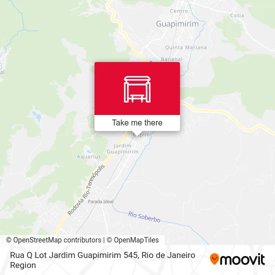 Rua Q Lot Jardim Guapimirim 545 map