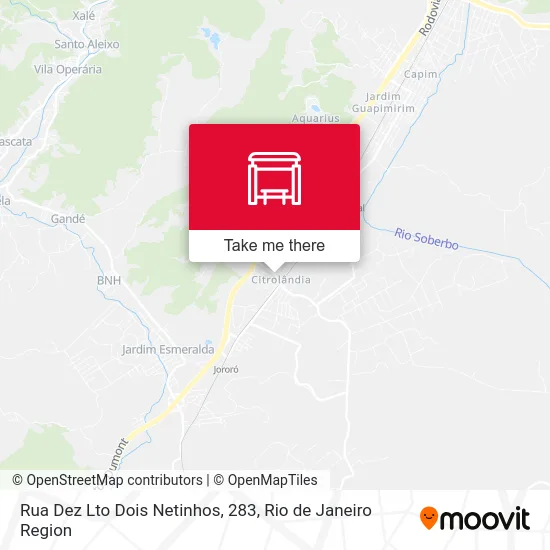 Rua Dez Lto Dois Netinhos, 283 map