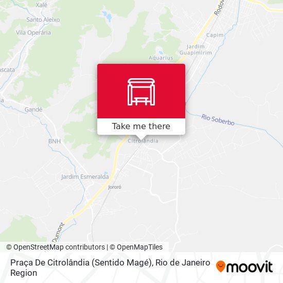 Praça De Citrolândia (Sentido Magé) map