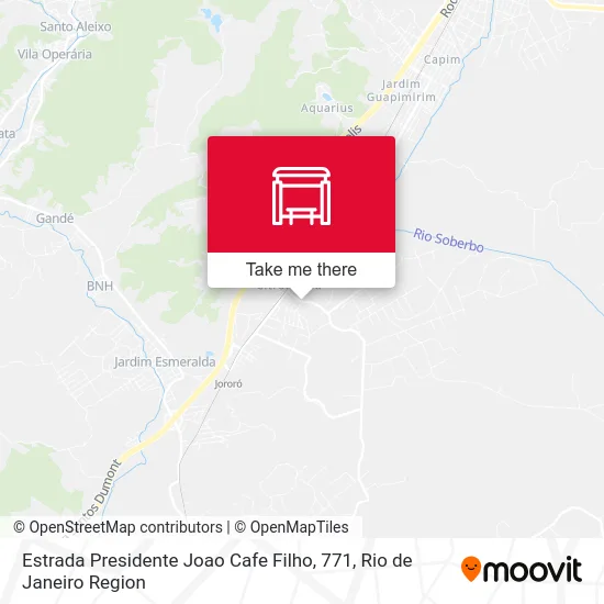 Estrada Presidente Joao Cafe Filho, 771 map