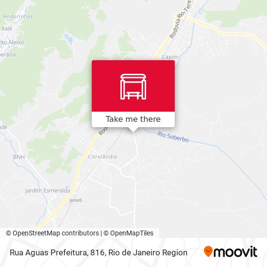 Rua Aguas Prefeitura, 816 map