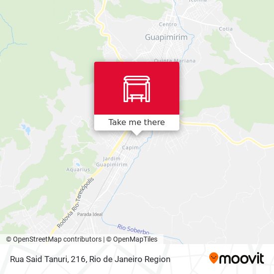 Rua Said Tanuri, 216 map