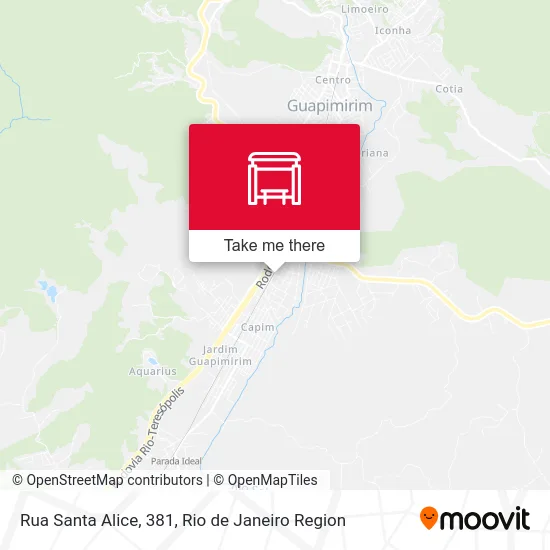 Rua Santa Alice, 381 map