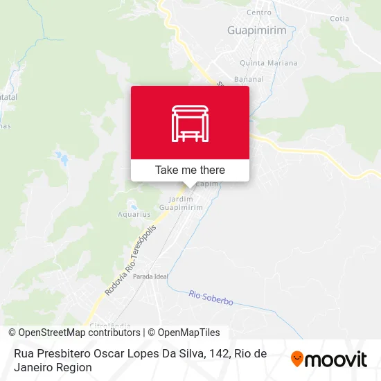 Rua Presbitero Oscar Lopes Da Silva, 142 map