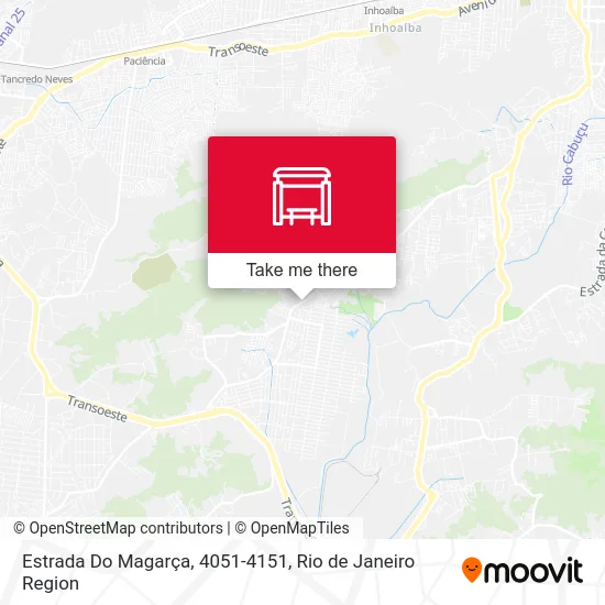 Estrada Do Magarça, 4051-4151 map