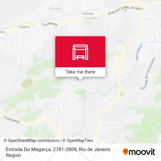 Estrada Do Magarça, 2781-2809 map