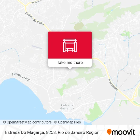 Estrada Do Magarça, 8258 map