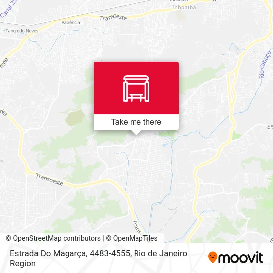 Estrada Do Magarça, 4483-4555 map