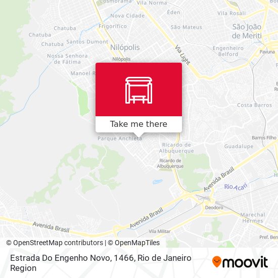 Estrada Do Engenho Novo, 1466 map