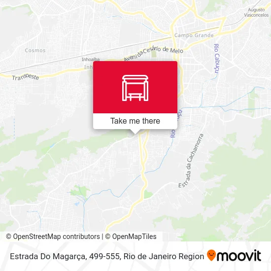 Estrada Do Magarça, 499-555 map