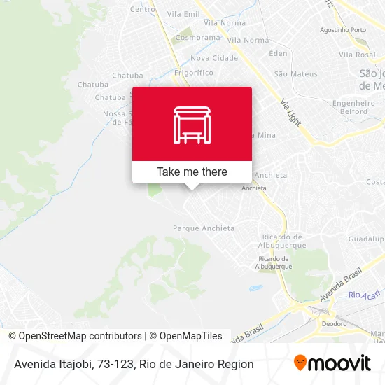 Avenida Itajobi, 73-123 map