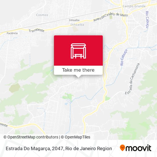 Estrada Do Magarça, 2047 map