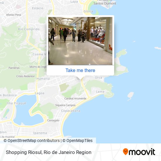 Mapa Shopping Riosul