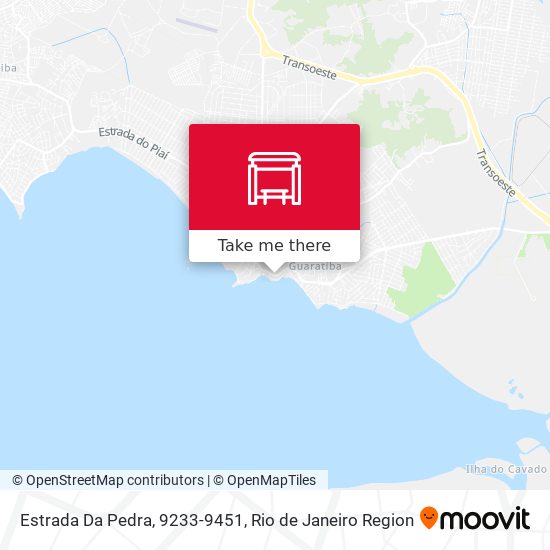 Estrada Da Pedra, 9233-9451 map