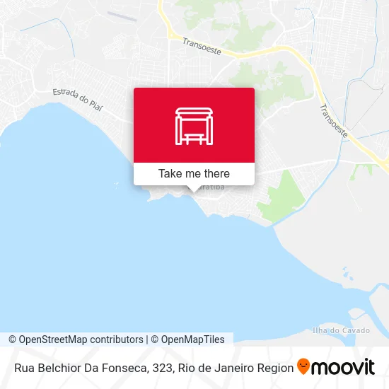 Rua Belchior Da Fonseca, 323 map