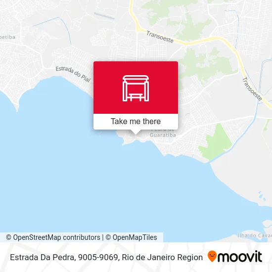 Estrada Da Pedra, 9005-9069 map