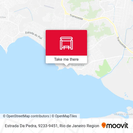 Estrada Da Pedra, 9233-9451 map