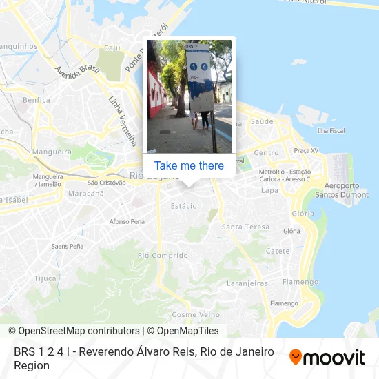 BRS 1 2 4 I - Reverendo Álvaro Reis map