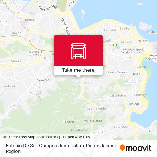 Estácio De Sá - Campus João Uchôa map
