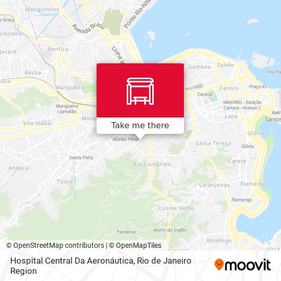 Hospital Central Da Aeronáutica map