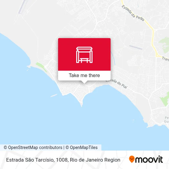 Estrada São Tarcísio, 1008 map